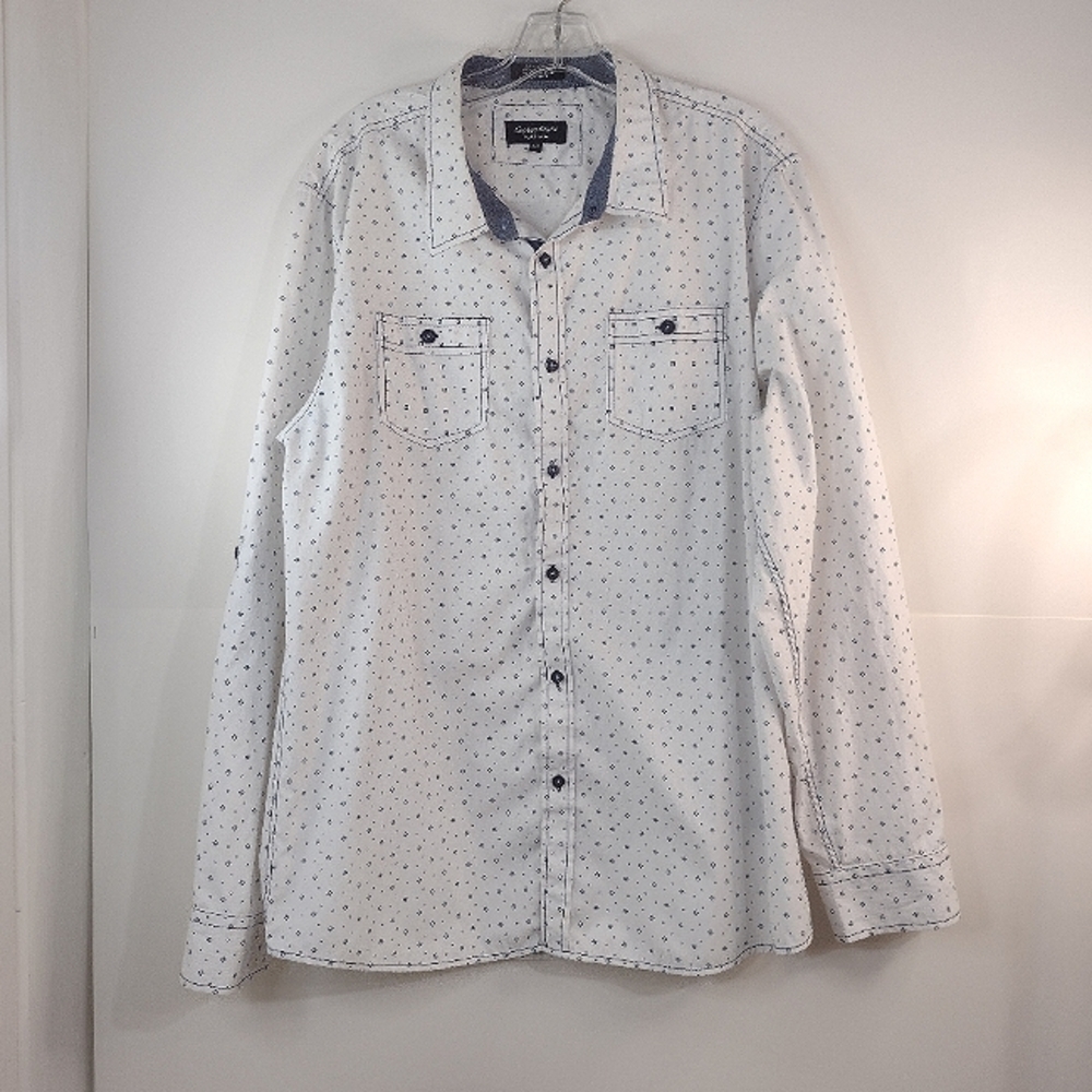 Eighty Eight. Platinum men's dress shirt. Size (XXL)